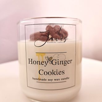 Κερί σόγιας με άρωμα Honey Ginger Cookies
