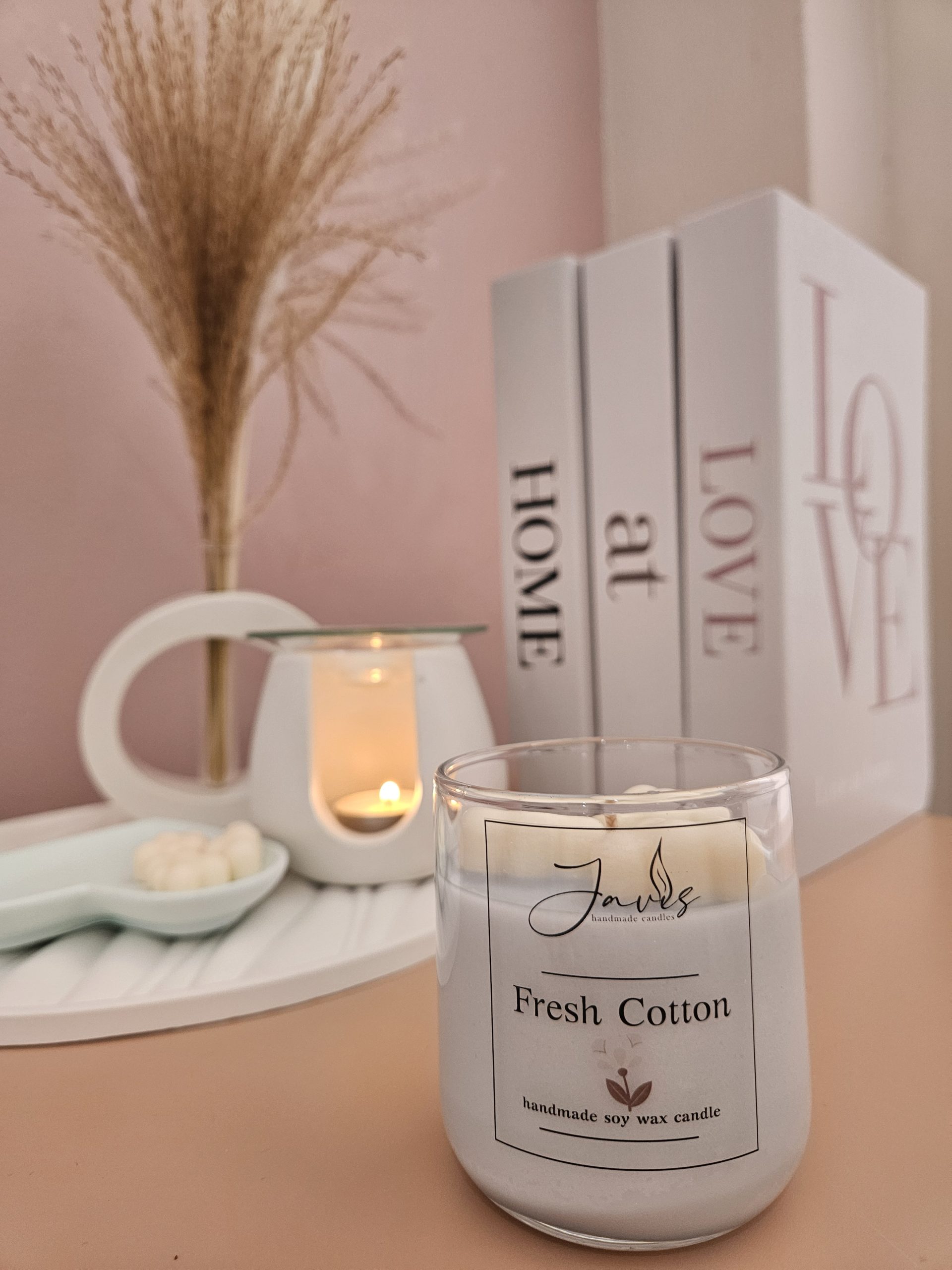Κερί σόγιας με άρωμα Fresh Cotton - Image 3