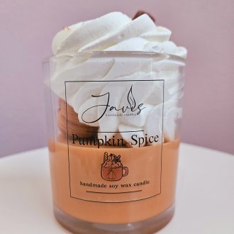 Κερί σόγιας με άρωμα Pumpkin Spice Delight