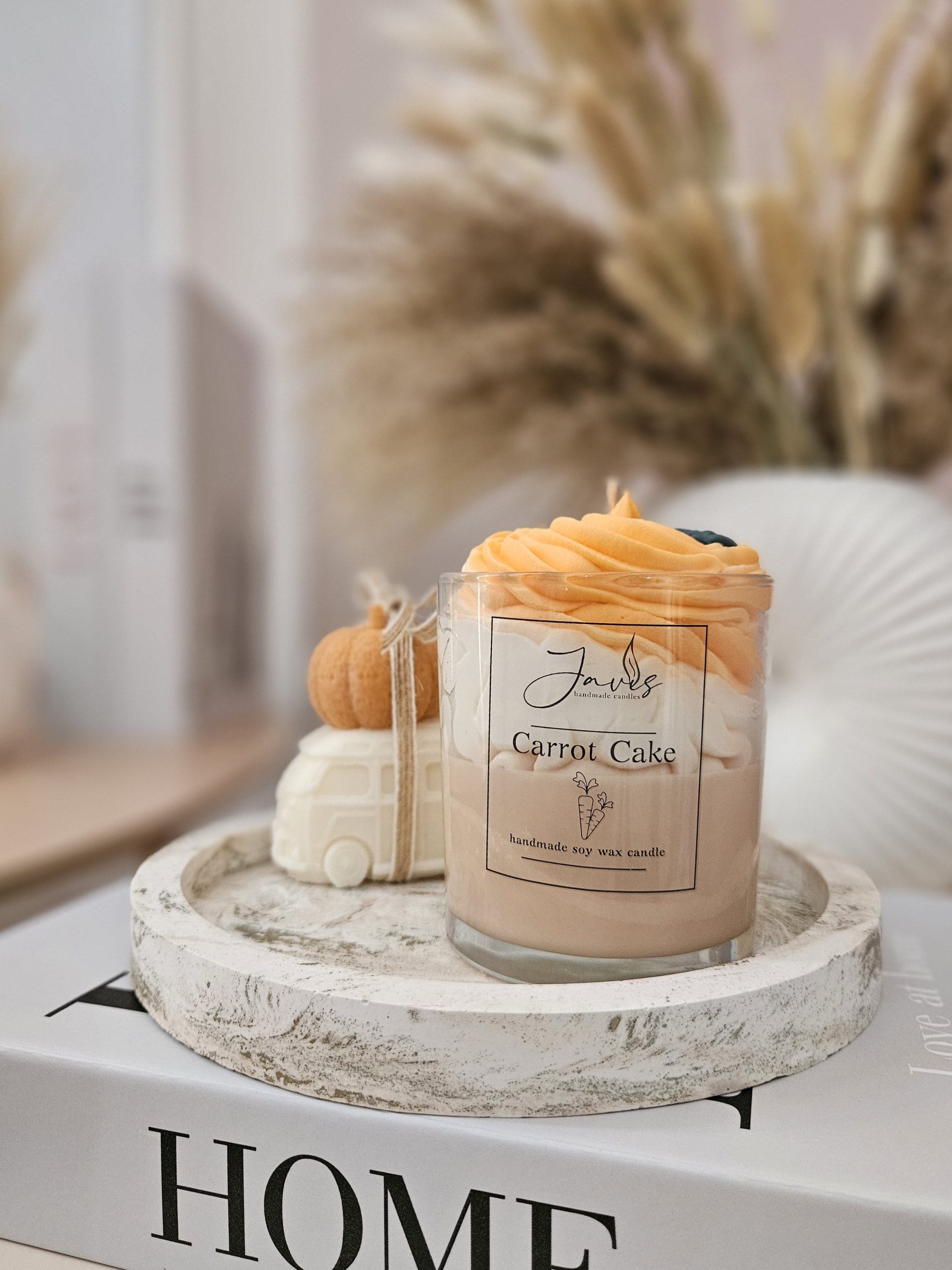 Κερί σόγιας με άρωμα Carrot Cake - Image 4