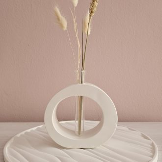 Circle Vase – Χειροποίητο Πορσελάνινο Βάζο
