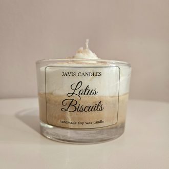 Lotus Biscuits Cream- Χειροποίητο Κερί Σόγιας