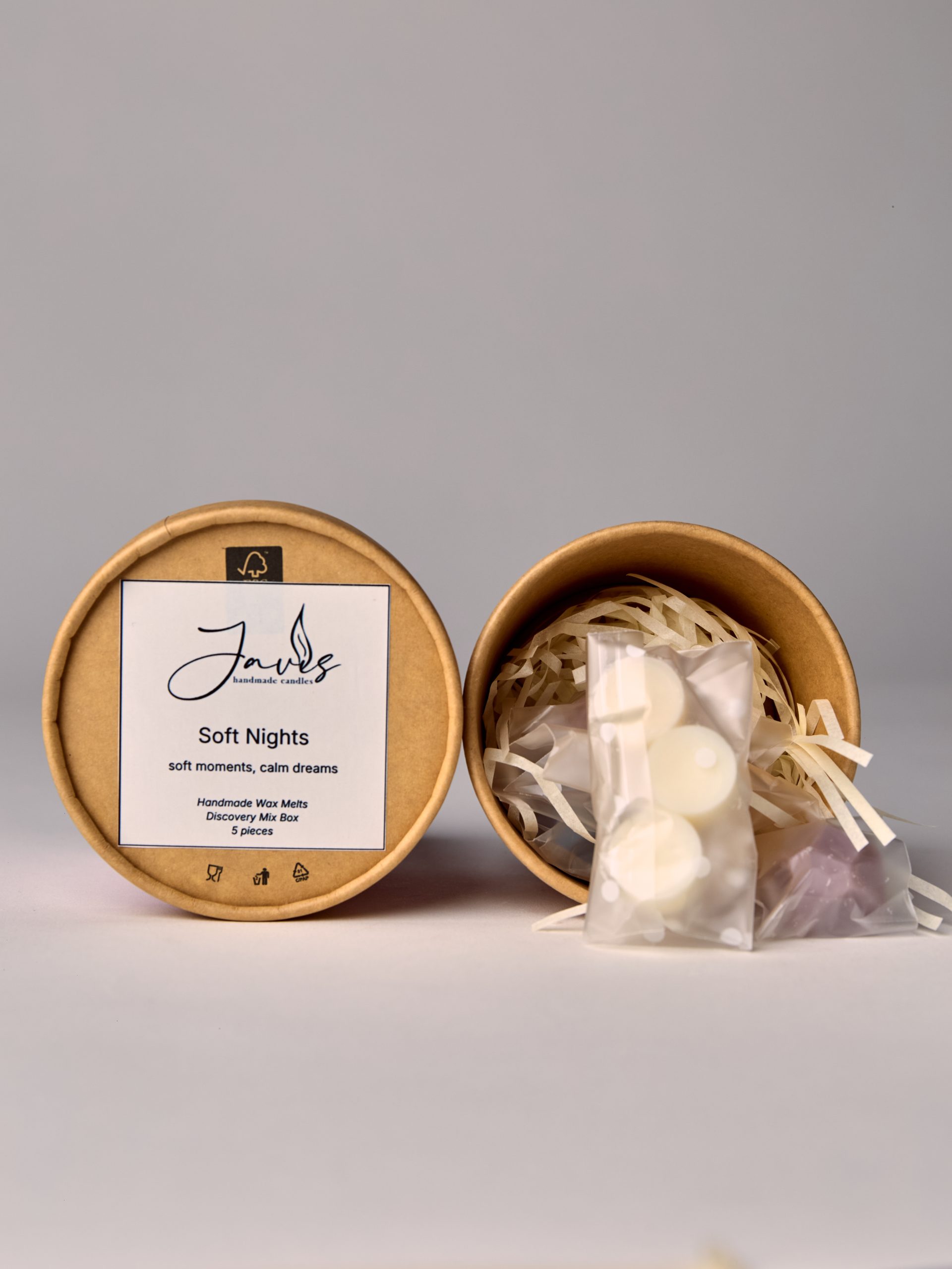 Soft Nights– Discovery Wax Melt Box (5 αρώματα)